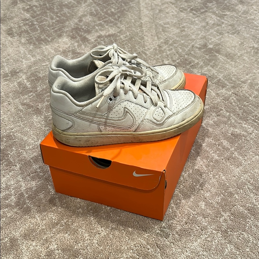 Nike Kids White Sneakers